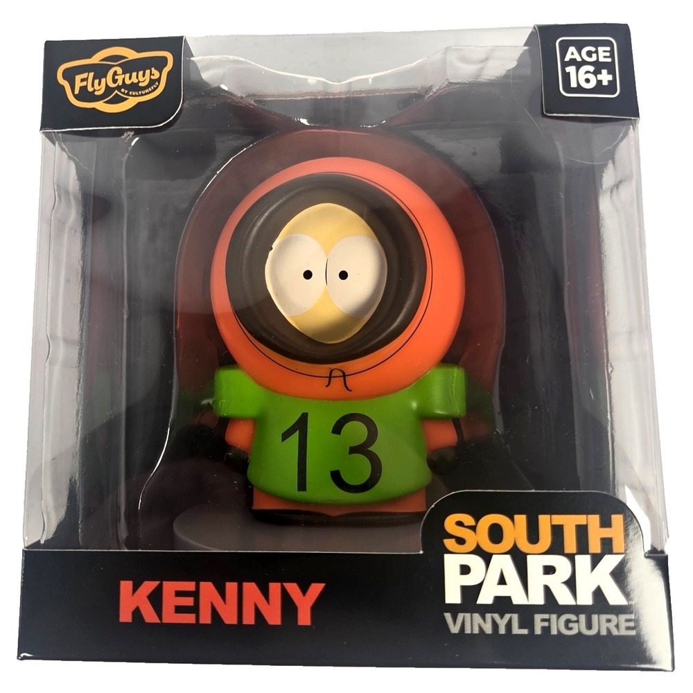 CultureFly South Park Kenny Vinyl Figure Fly Guys 13 Green Jersey 2025